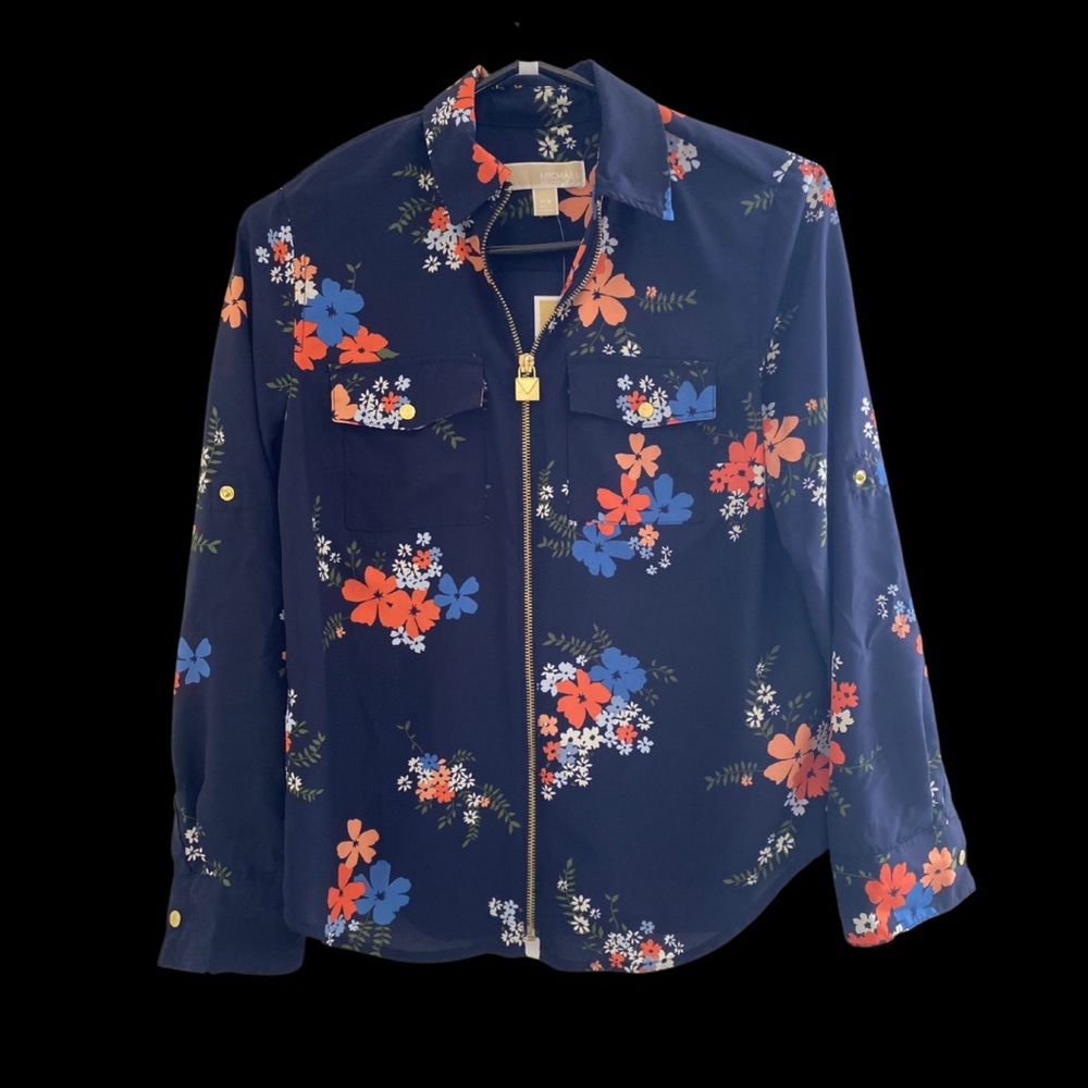 MICHAEL Michael Kors Coral Peach Shirt Size